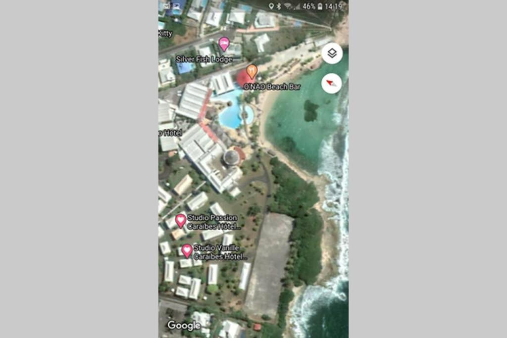 Studio Avec Grande Piscine, Plage Cannelle Caraibes Saint-Francois  Eksteriør bilde