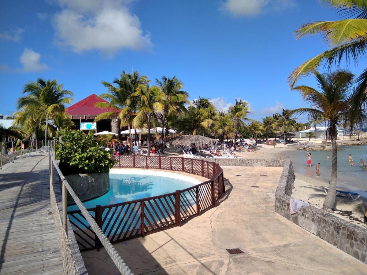 Studio Avec Grande Piscine, Plage Cannelle Caraibes Saint-Francois  Eksteriør bilde