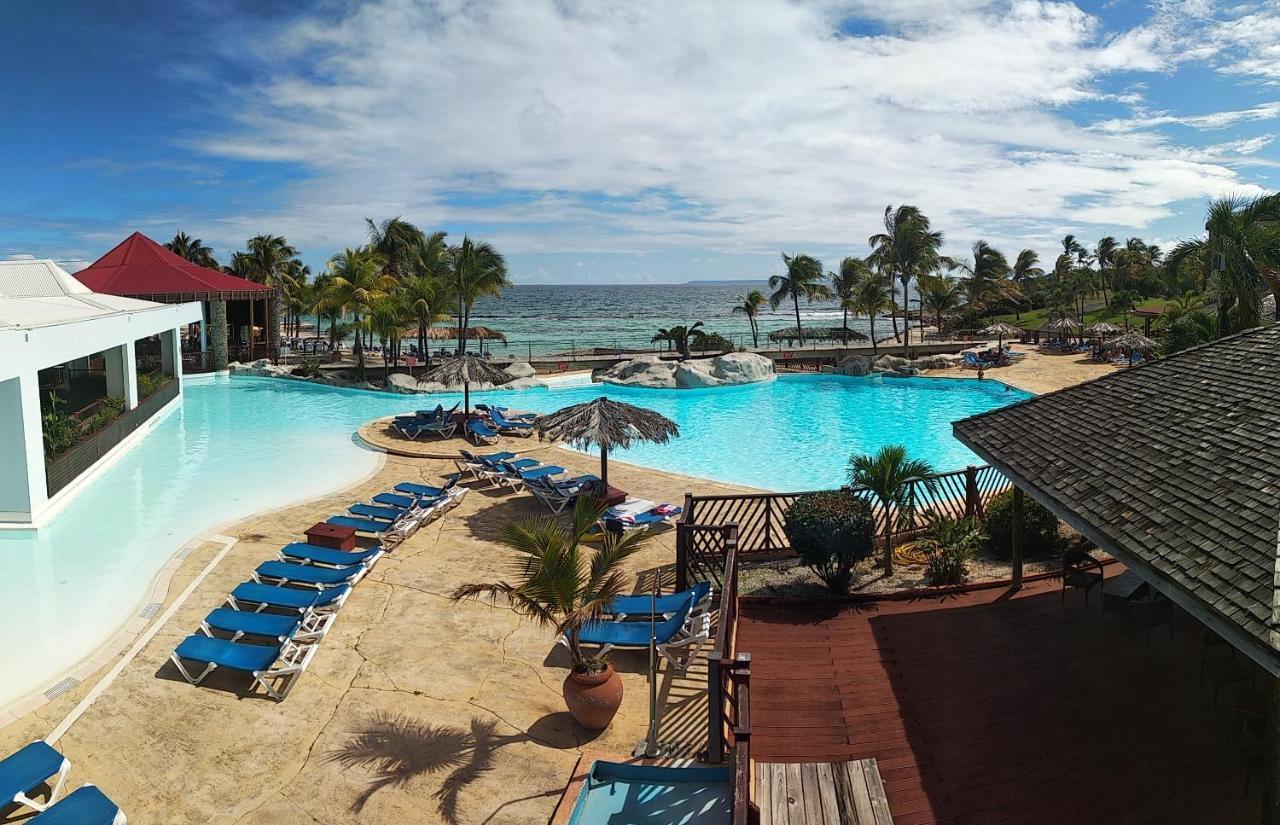 Studio Avec Grande Piscine, Plage Cannelle Caraibes Saint-Francois  Eksteriør bilde