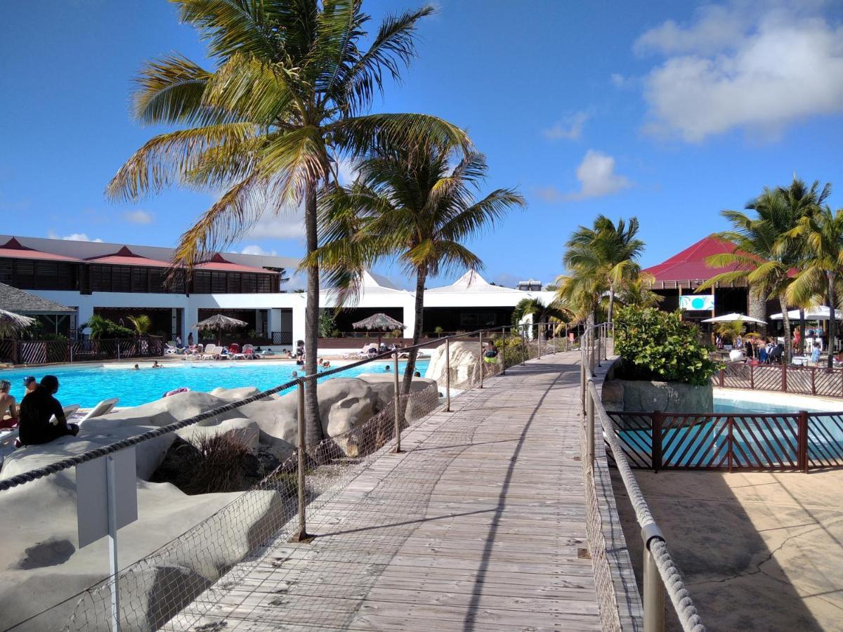Studio Avec Grande Piscine, Plage Cannelle Caraibes Saint-Francois  Eksteriør bilde