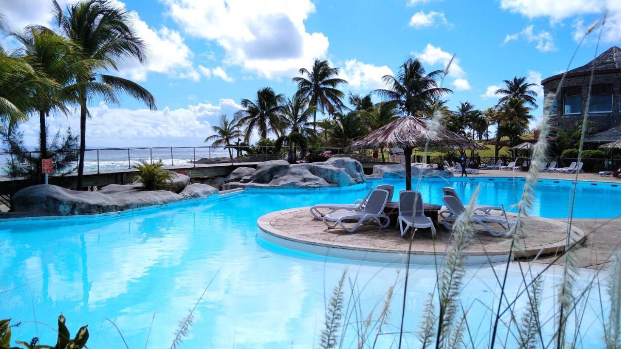 Studio Avec Grande Piscine, Plage Cannelle Caraibes Saint-Francois  Eksteriør bilde